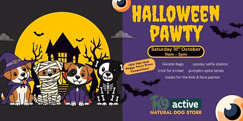 Halloween Pawty at K9 Active
