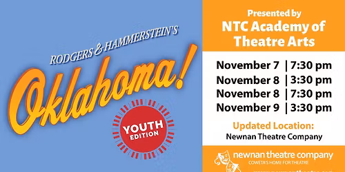 Oklahoma Youth Edition presented by the NTC Academy of Theatre Arts