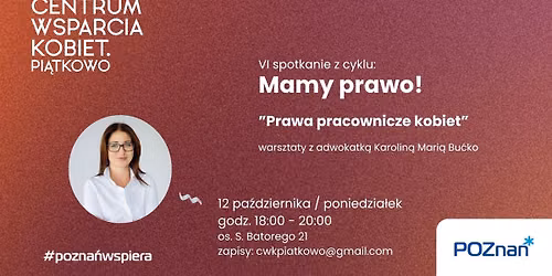 Mamy prawo! - prawa pracownicze kobiet