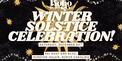 \u2728 Winter Solstice Celebration at The Boho Depot!