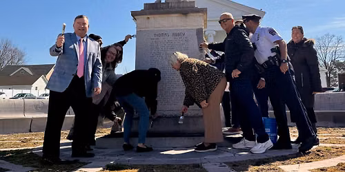 Re-Dedication of Thomas Abbey Monument 