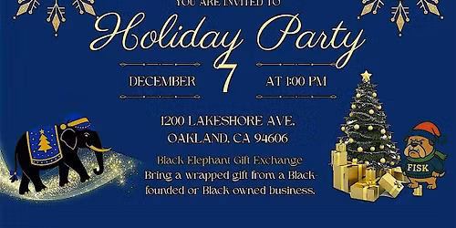 Bay Area Fisk Alumni Club Holiday Party