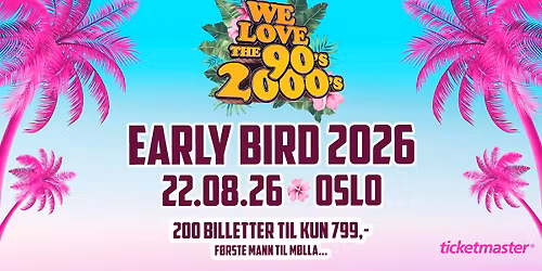 We Love The 90s & 2000s 2026