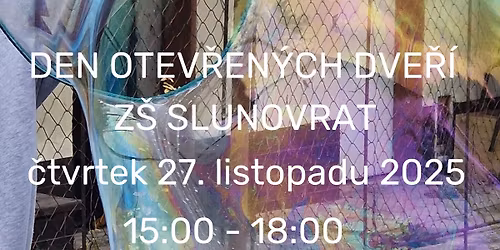 DEN OTEV\u0158EN\u00ddCH DVE\u0158\u00cd Z\u0160 SLUNOVRAT