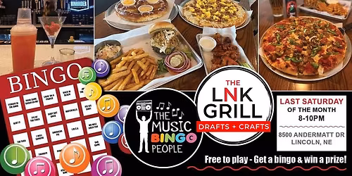 Music Bingo at LNK Grill