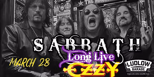 Sabbath Long Live Ozzy
