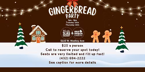 Gingerbread Man Decorating Party