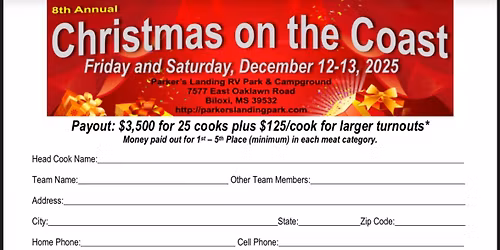 Christmas on the Coast BBQ Competition