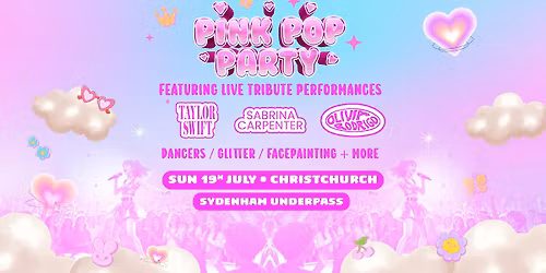 The Pink Pop Party is coming to Christchurch!