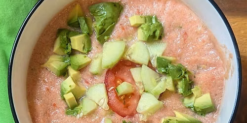 Free Cooking Demo - Cold Gazpacho Soup