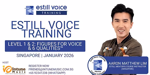 Estill Voice Training Level 1 & 2: Figures for Voice & 6 Qualities\u2122 (Singapore)
