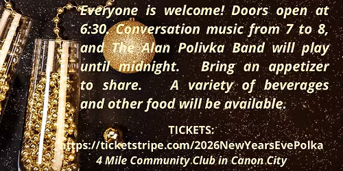 New Years Eve Polka Party \ud83c\udf89 \ud83e\udd42