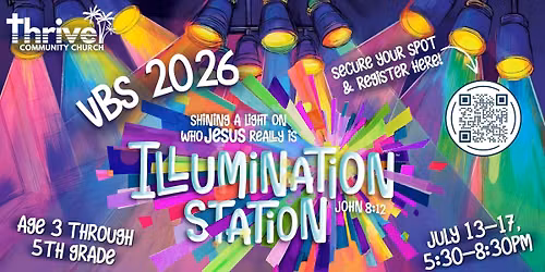 Vacation Bible School 'Illumination Station!' 2026