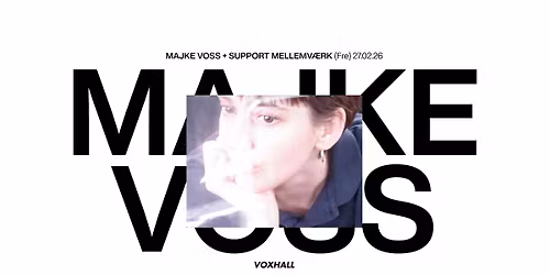 Majke Voss + support Mellemv\u00e6rk p\u00e5 PHONO