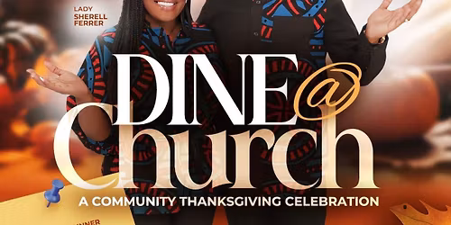 Dine at Church Community Thanksgiving Dinner