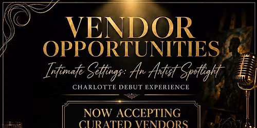 VENDING OPPORTUNITY at our Upscale Event