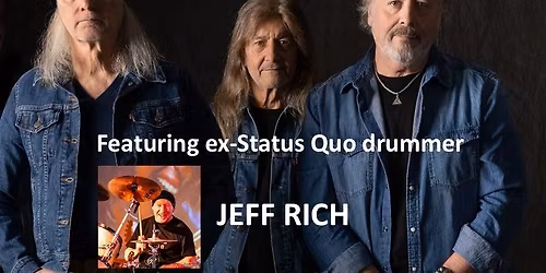 Tapestry Arts, Bradford - Quo Connection Featuring JEFF RICH!