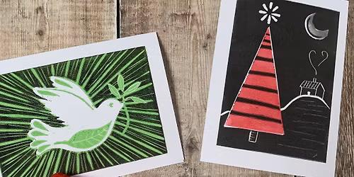 LINOPRINT CHRISTMAS CARD WORKSHOP