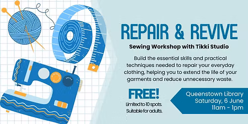 Repair & Revive: Sewing Workshop
