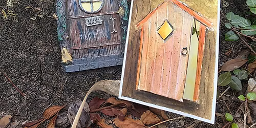 Watercolor Fairy Doors