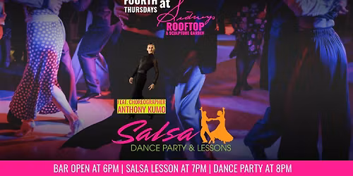 Salsa Dance Party & Lesson with KumoDance \ud83d\udc83