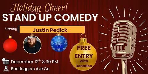 Holiday Cheer (Stand up comedy & community fundraiser) 