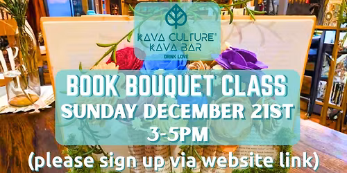 Book Bouquet Class