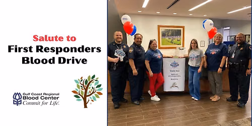 Salute to First Responders Blood Drive 