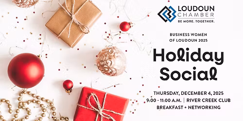 Business Women of Loudoun Holiday Social