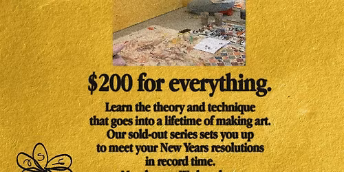 OIL PAINTING AND SIP w\/ BOTTOMLESS WINE (5 PART SERIES) - (AGE 21+)