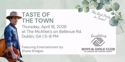 Taste of the Town 2026 | Featuring Shane Bridges