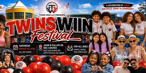 Twins Wiin Festival 2026 in Fayetteville NC