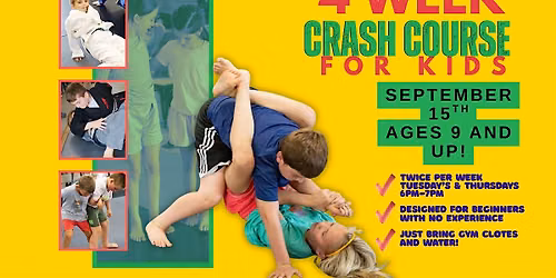 Jiu Jitsu Crash Course for Kids!