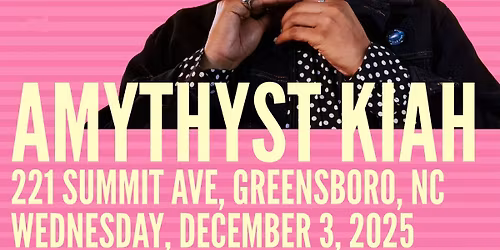 AMYTHYST KIAH W\/ EMERGING ARTIST: KING M DOT