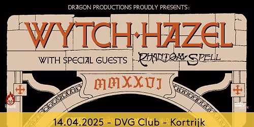 Wytch Hazel + Phantom Spell @ DVG Club, Kortrijk