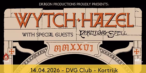 Wytch Hazel + Phantom Spell @ DVG Club, Kortrijk