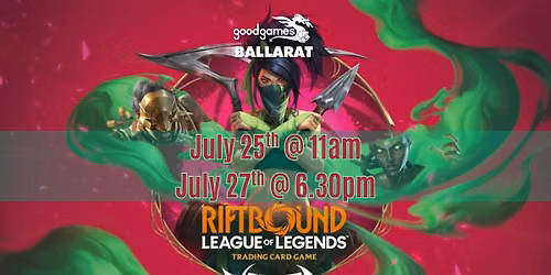 Riftbound: League of Legends \u2013 Vendetta Pre-Rift Event @ Good Games Ballarat