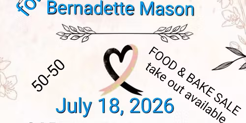 Cancer Benefit for Bernadette Mason