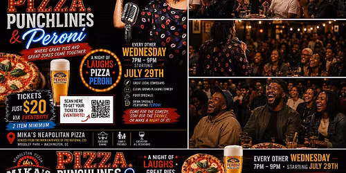 Pizza, Punchlines & Peroni