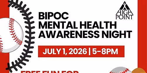 High Point Treatment Center BIPOC Mental Health Month Event- Youth Point