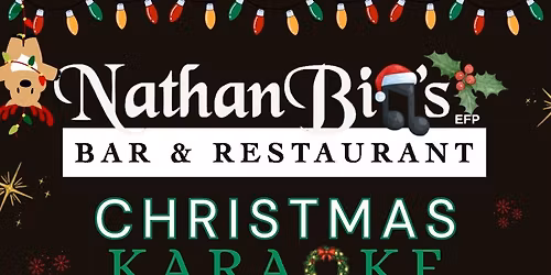 Karaoke Christmas at Nathan Bill\u2019s!!