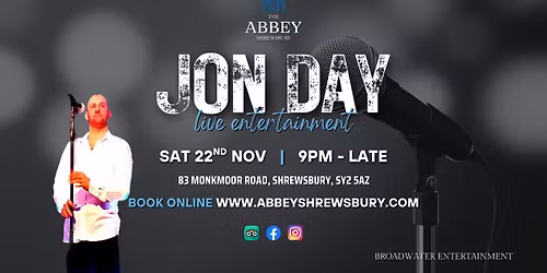 Live Singer - Jon Day