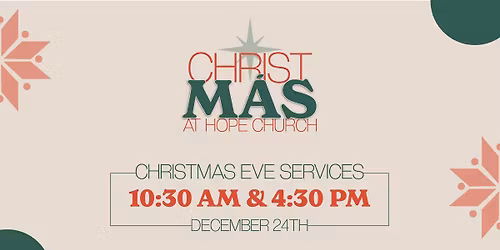 Christmas in Minneapolis | Christmas Eve Services 10:30am & 4:30pm