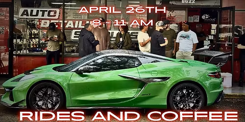 Rides & Coffee at Detail Superstore Ft Lauderdale