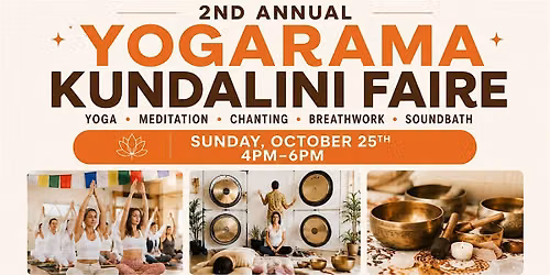 YogaRama Kundalini Faire (Kundalini Yoga+Soundbath+Treats )