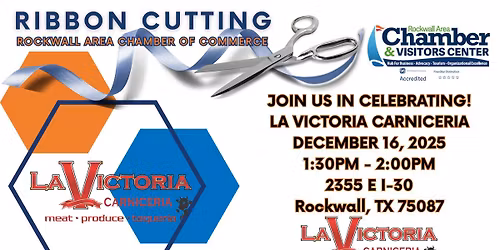 Ribbon Cutting - La Victoria Carniceria