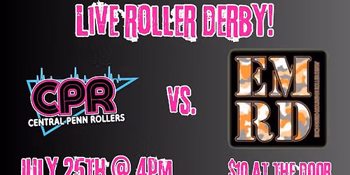 HOME BOUT Central Penn Rollers vs Enchanted Mountain Roller Derby