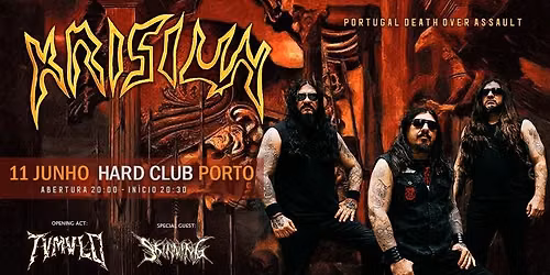 KRISIUN - "Portugal Death Over Assault" - PORTO