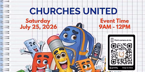 Churches United Free School Supplies