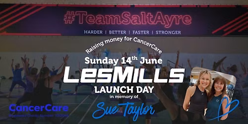 Les Mills Launch Day Supporting CancerCare \ud83d\udc99